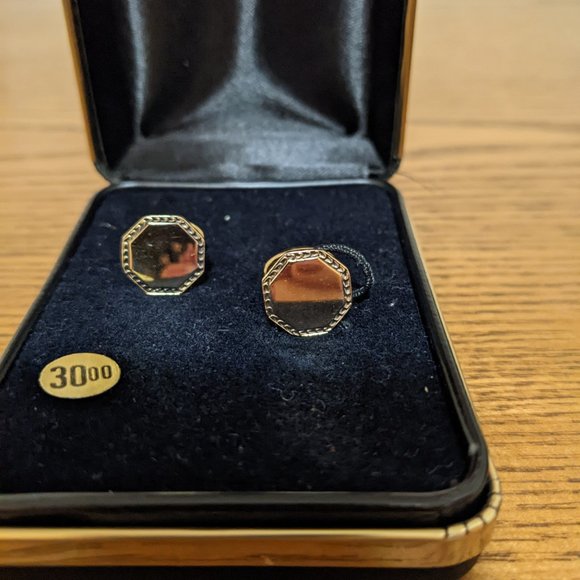 Cuff Links - Vintage, Maison Blanche - Picture 2 of 3